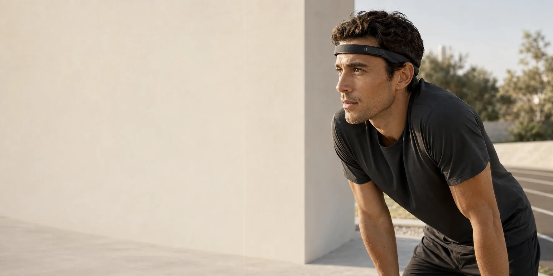 An athlete wearing the Ninug band
